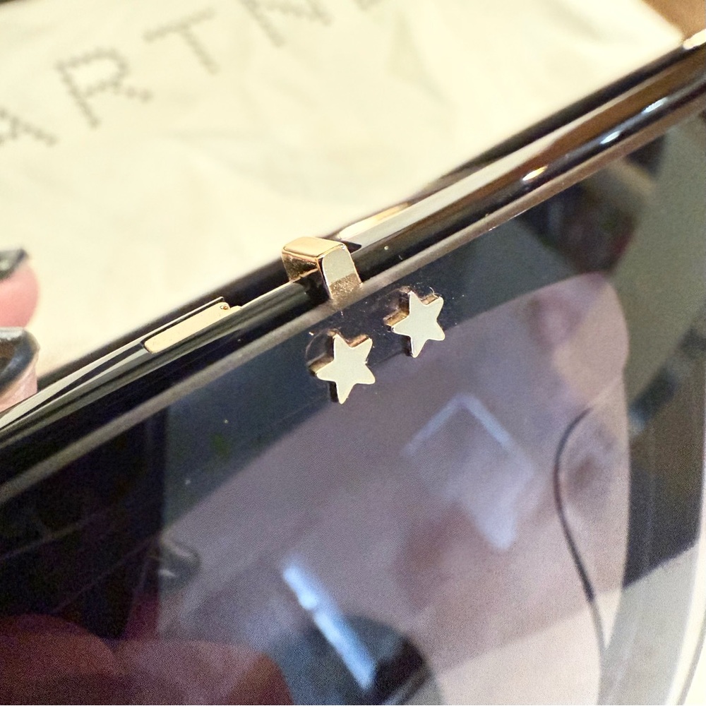 Stella McCartney Detachable Flip Up Flat Top Sunglasses - Picture 4 of 9